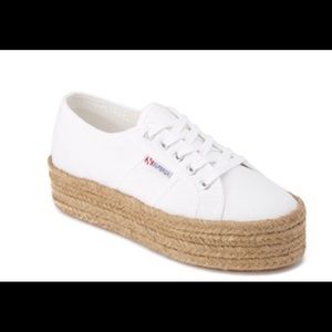 Platform espadrilles; slightly worn